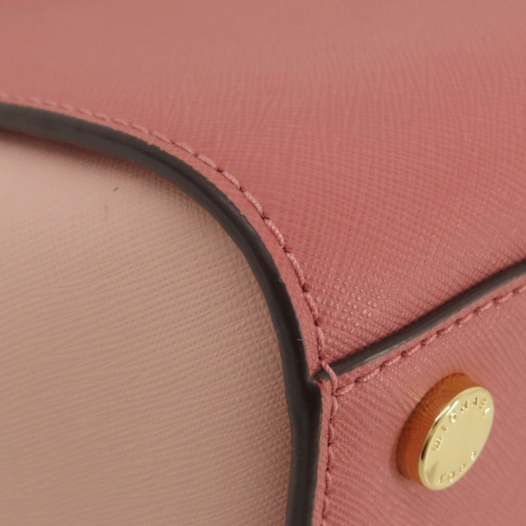 MICHAEL KORS Handbag PVC pink logo 2WAY Women Used Authentic