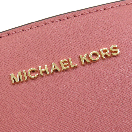 MICHAEL KORS Handbag PVC pink logo 2WAY Women Used Authentic