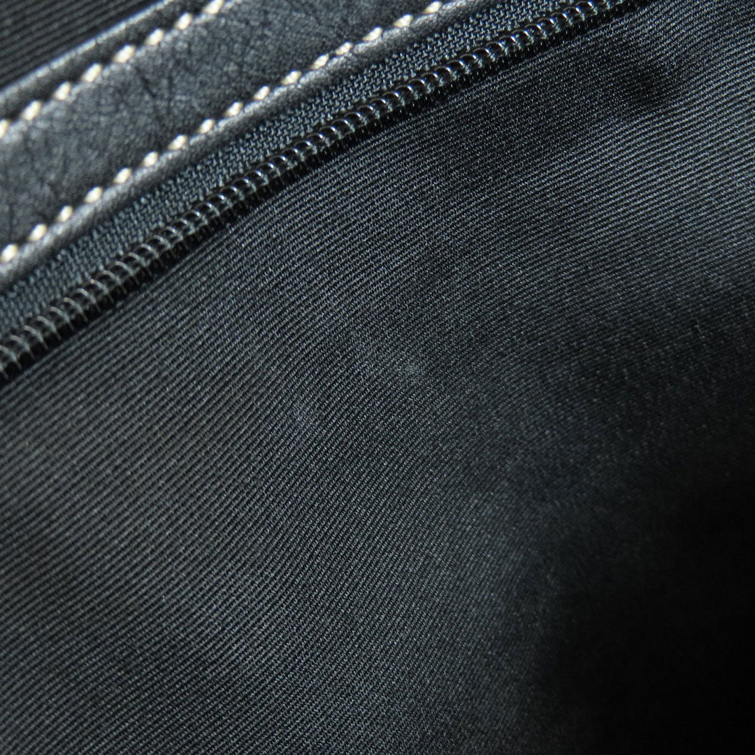 COACH Business bag F70094 leather black 2WAY mens Used Authentic