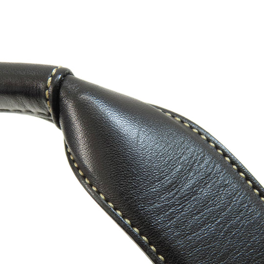 COACH Business bag F70094 leather black 2WAY mens Used Authentic