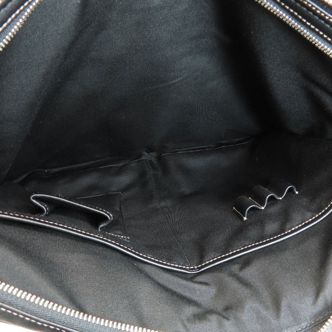 COACH Business bag F70094 leather black 2WAY mens Used Authentic