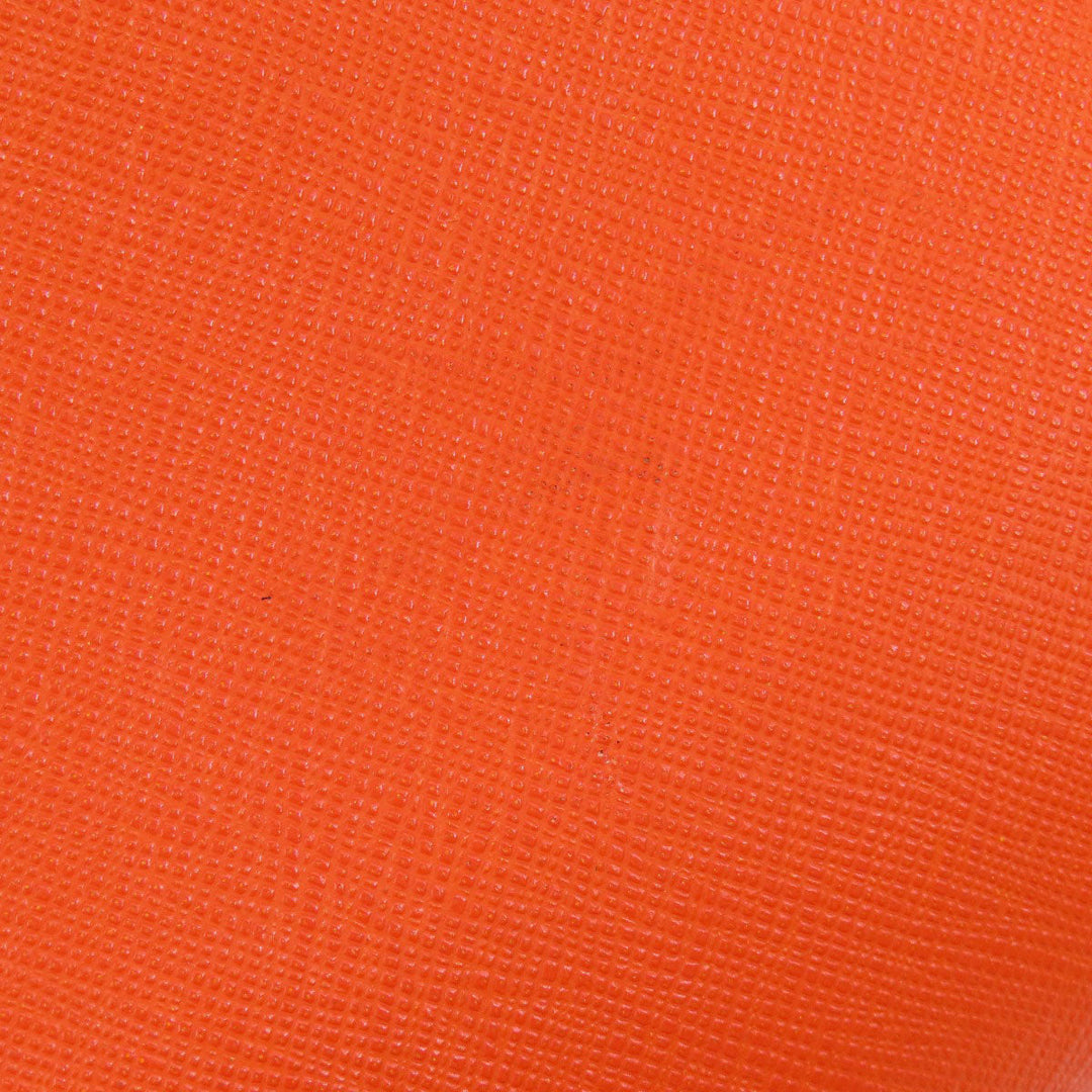 MICHAEL KORS Handbag PVC Orange 2WAY Women Used Authentic