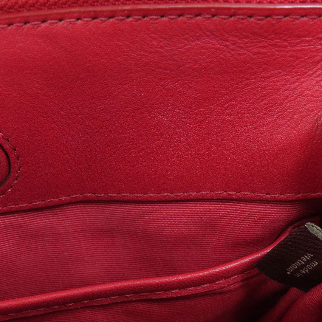 COACH Handbag F36905 canvas Brown Signature 2WAY Women Used Authentic