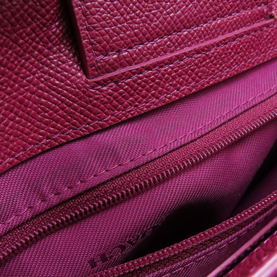 COACH Handbag 36882 leather Red 2WAY Women Used Authentic