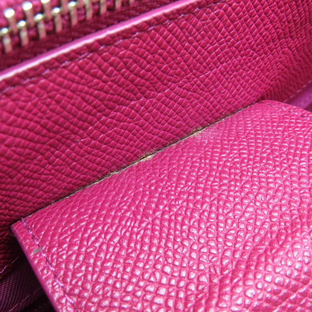 COACH Handbag 36882 leather Red 2WAY Women Used Authentic