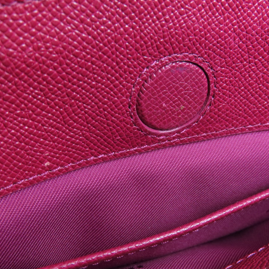 COACH Handbag 36882 leather Red 2WAY Women Used Authentic