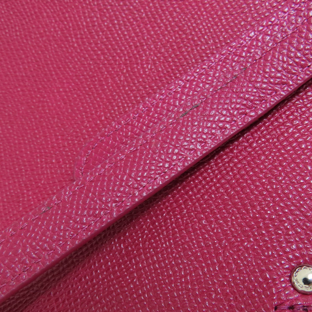 COACH Handbag 36882 leather Red 2WAY Women Used Authentic