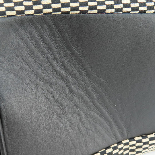 COACH Tote Bag F27575 canvas black logoMetal Women Used Authentic