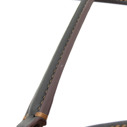 COACH Tote Bag F27575 canvas black logoMetal Women Used Authentic