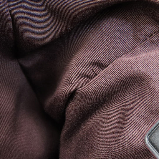 COACH Tote Bag F27575 canvas black logoMetal Women Used Authentic