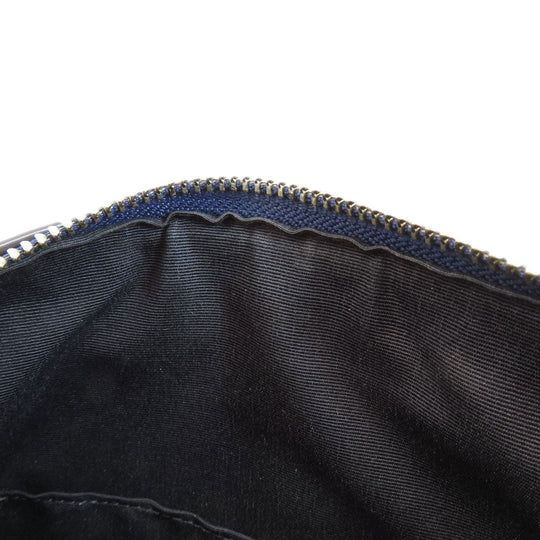 COACH Handbag F56125 leather blue 2WAY Women Used Authentic