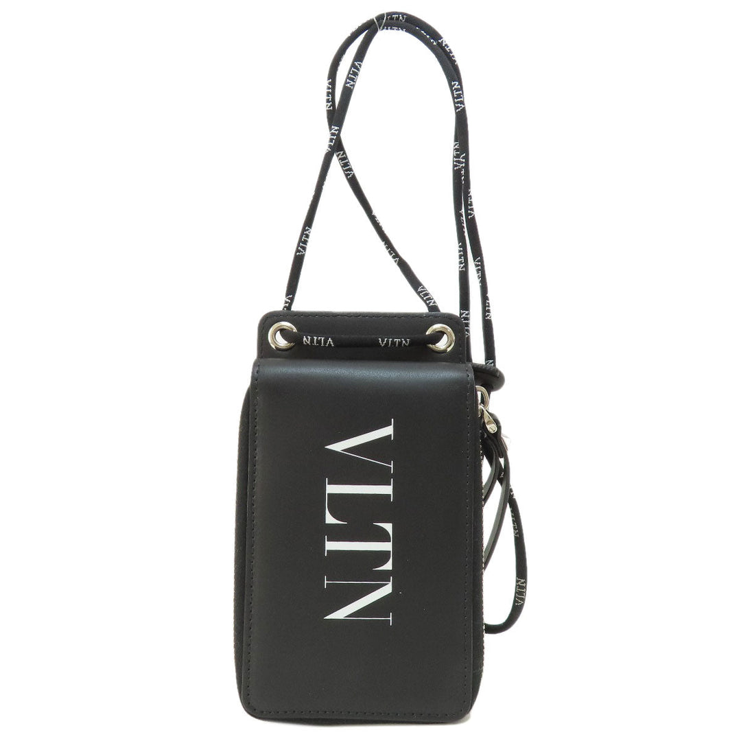 Valentino Bifold Wallet leather black logo