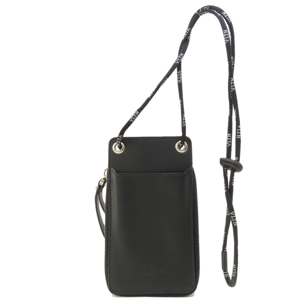 Valentino Bifold Wallet leather black logo