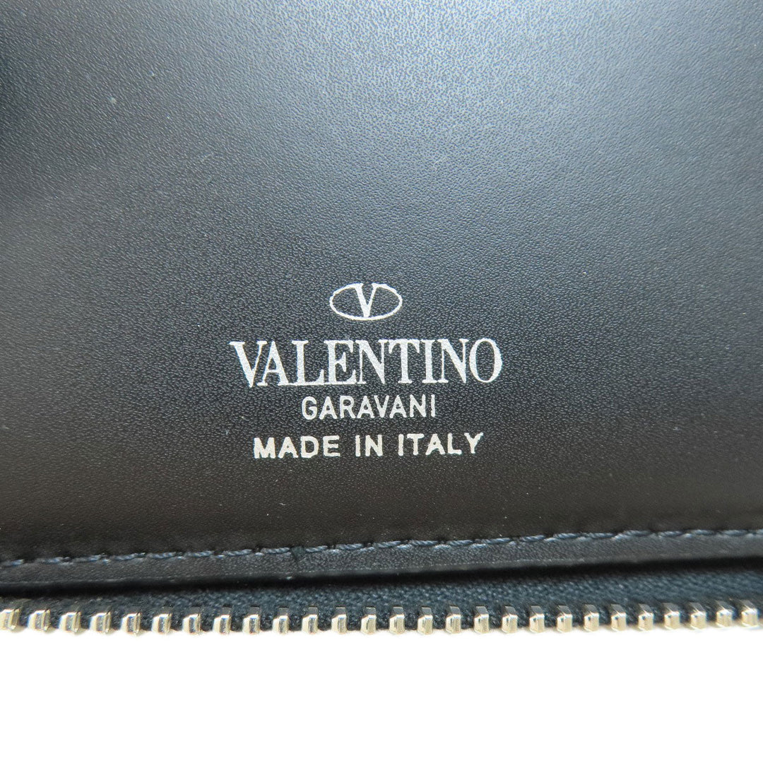 Valentino Bifold Wallet leather black logo