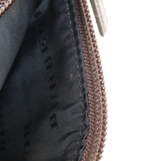 BURBERRY Shoulder Bag canvas beige Nova Check Women(Unisex) Used Authentic