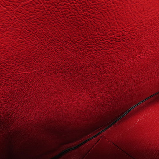 MARC JACOBS Tote Bag leather black logo Women Used Authentic