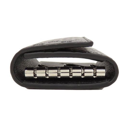 GUCCI Key case Key holder  150402 leather black Micro GG outlet