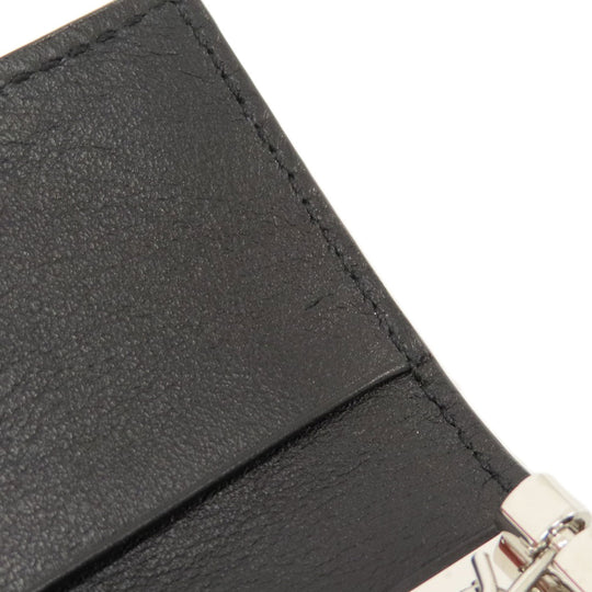 GUCCI Key case Key holder  150402 leather black Micro GG outlet
