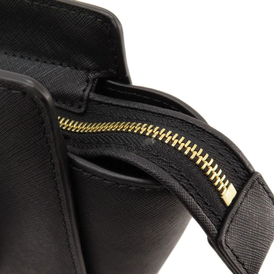 MICHAEL KORS Handbag PVC black 2WAY Women Used Authentic