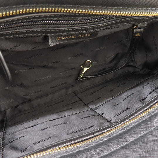 MICHAEL KORS Handbag PVC black 2WAY Women Used Authentic