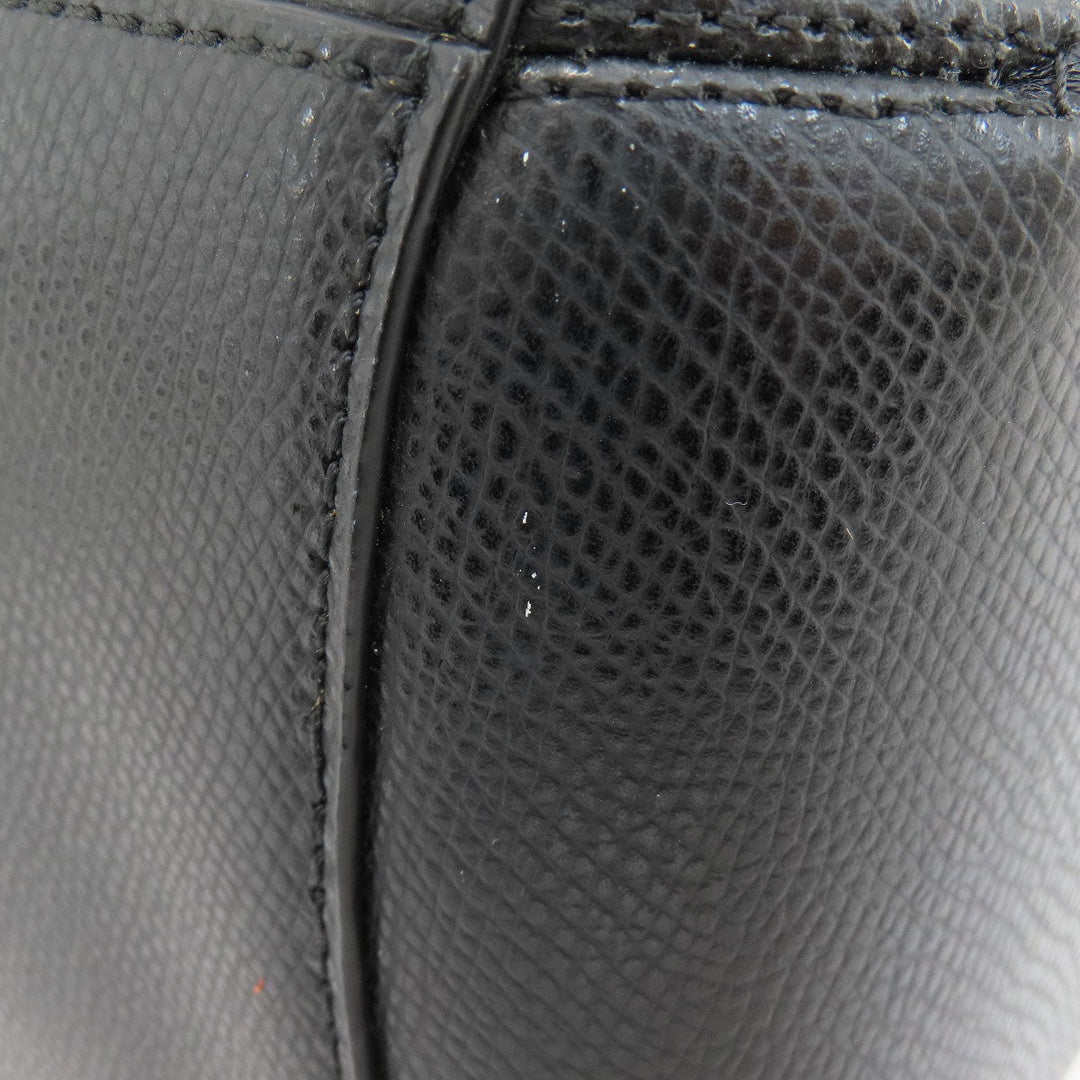 COACH Handbag F34835 PVC black logoMetal 2WAY Women Used Authentic