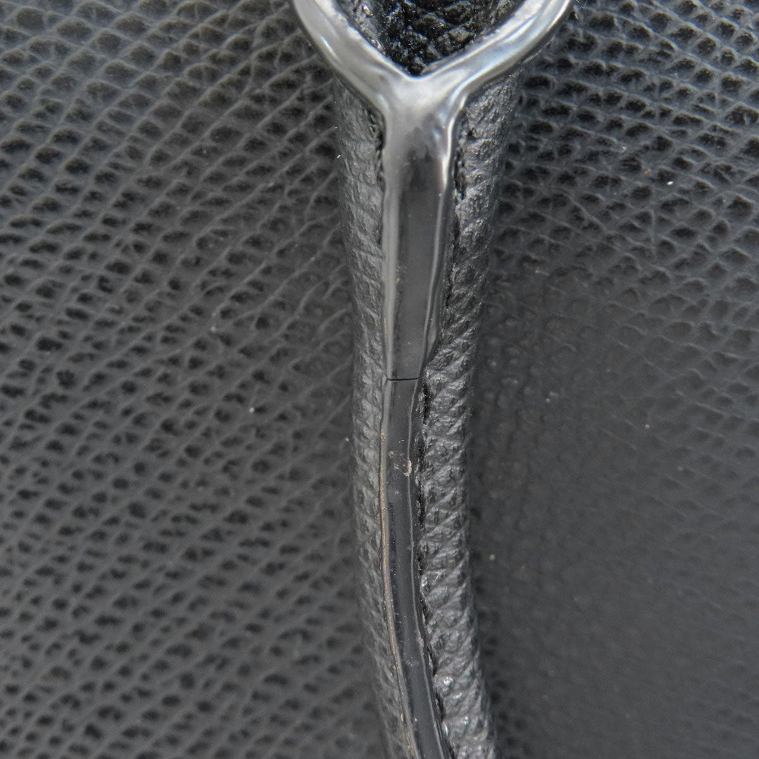 COACH Handbag F34835 PVC black logoMetal 2WAY Women Used Authentic