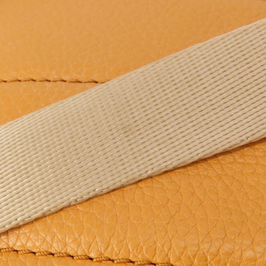 MICHAEL KORS Backpack leather yellow logo Women Used Authentic