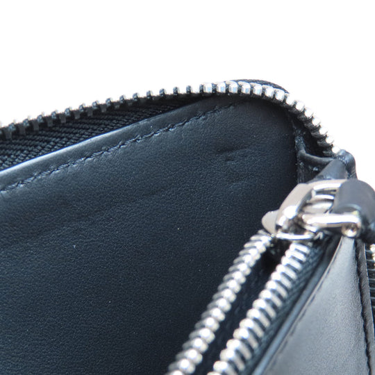 BURBERRY Long Wallet Purse PVC multicolor Camouflage Pattern Women Used Authentic