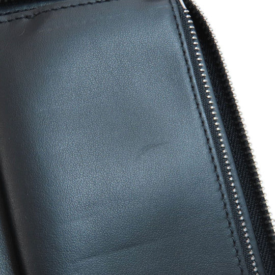 BURBERRY Long Wallet Purse PVC multicolor Camouflage Pattern Women Used Authentic