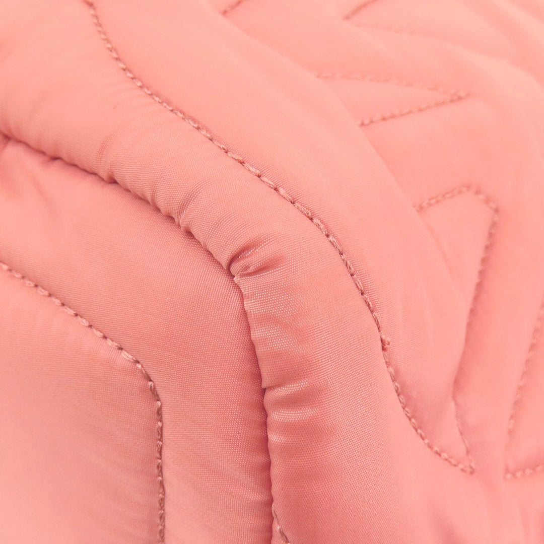 MICHAEL KORS Backpack Nylon pink Ray Women Used Authentic