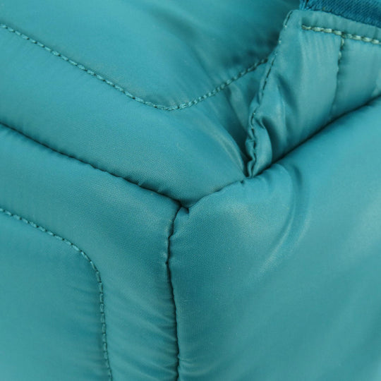 MICHAEL KORS Backpack Nylon green logo Women Used Authentic