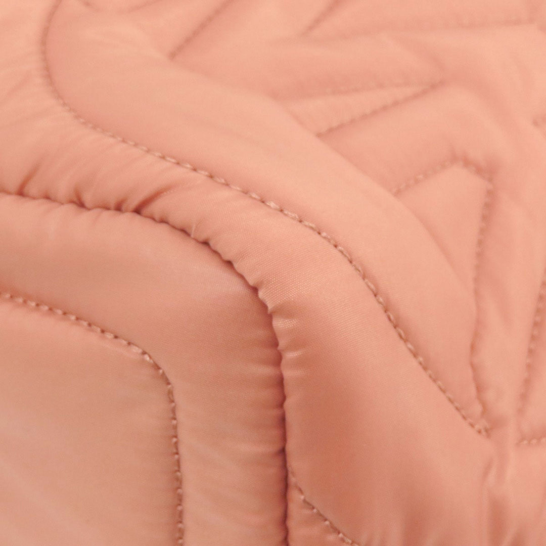 MICHAEL KORS Backpack Nylon pink logo Women Used Authentic