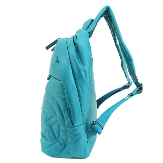 MICHAEL KORS Backpack Nylon blue Ray Women Used Authentic