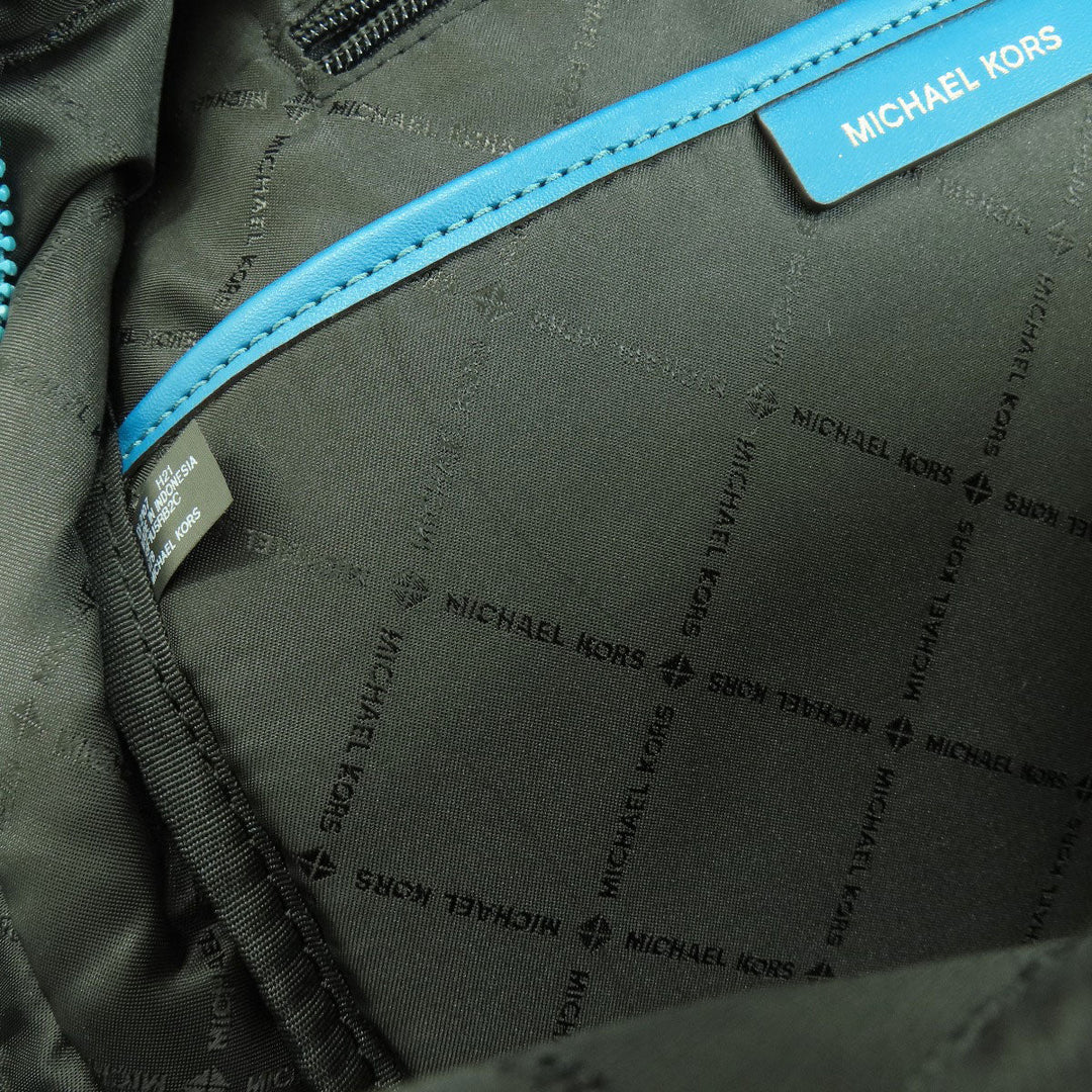 MICHAEL KORS Backpack Nylon blue Ray Women Used Authentic