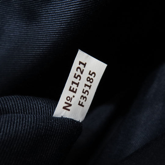 COACH Handbag F35185 leather Navy logo 2WAY Women Used Authentic