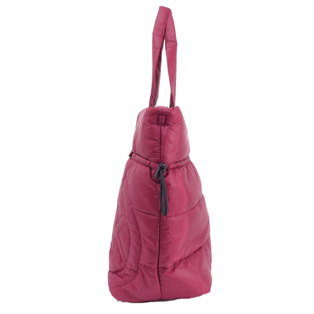 MICHAEL KORS Tote Bag Nylon Red 2WAY Women Used Authentic