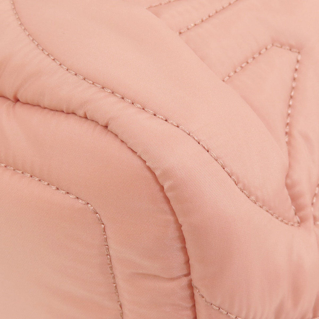 MICHAEL KORS Backpack Nylon pink logo Women Used Authentic