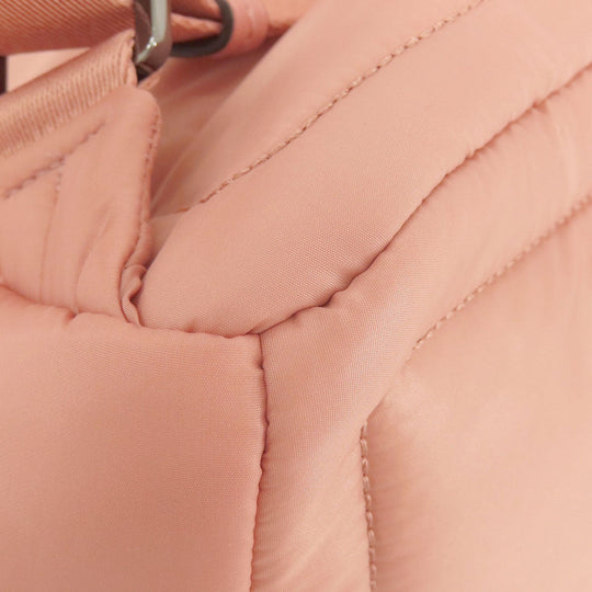 MICHAEL KORS Backpack Nylon pink logo Women Used Authentic