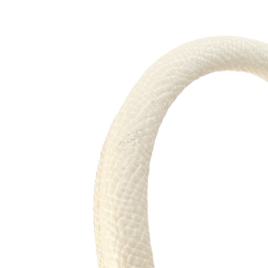 COACH Handbag F73172 leather white Flower 2WAY Women Used Authentic