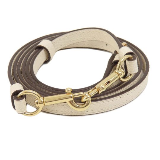 COACH Handbag F73172 leather white Flower 2WAY Women Used Authentic