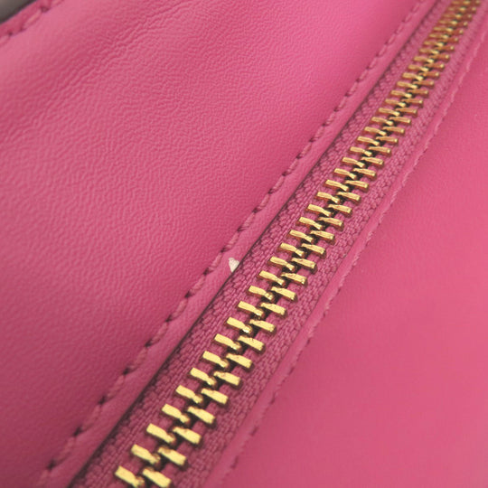 MICHAEL KORS Handbag PVC pink MK Signature 2WAY