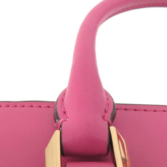 MICHAEL KORS Handbag PVC pink MK Signature 2WAY