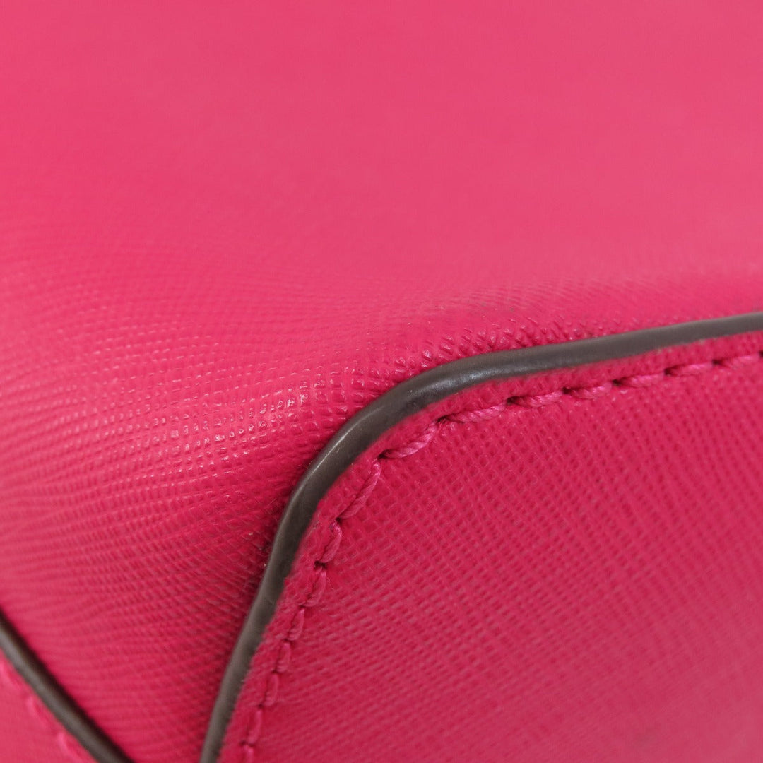 MICHAEL KORS Shoulder Bag PVC pink logo
