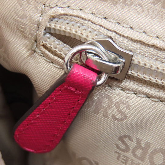 MICHAEL KORS Shoulder Bag PVC pink logo