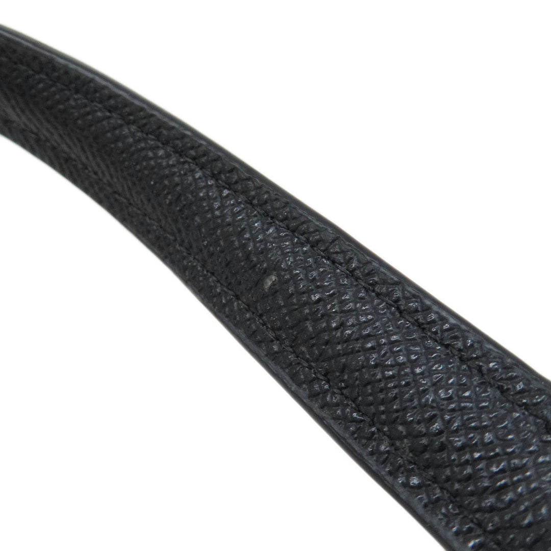 COACH Handbag F11925 PVC black 2WAY Women Used Authentic