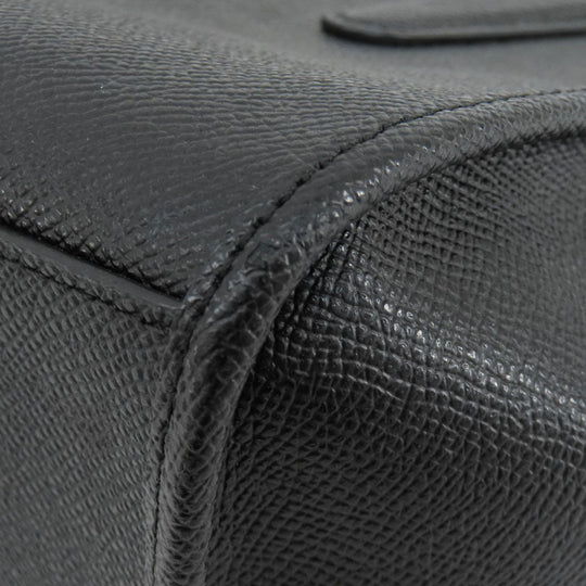 COACH Handbag F11925 PVC black 2WAY Women Used Authentic