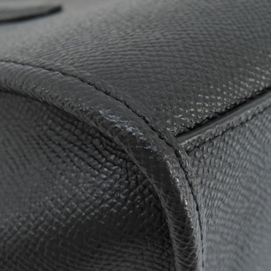 COACH Handbag F11925 PVC black 2WAY Women Used Authentic