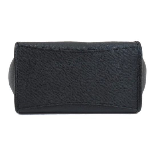 COACH Handbag F11925 PVC black 2WAY Women Used Authentic