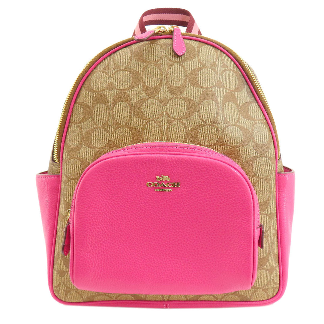 COACH Backpack C8522 PVC pink Coat Backpack