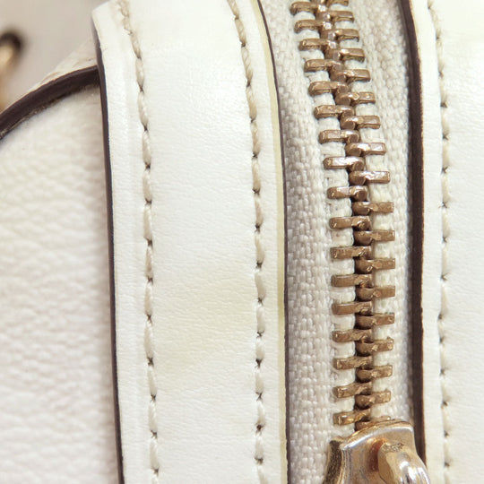 COACH Handbag 83607 PVC white Signature 2WAY